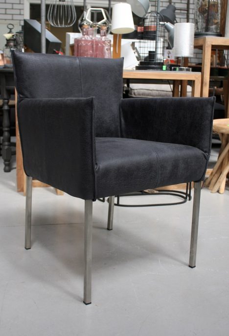 Eetkamerstoel Forward (mammoet black) Jess design