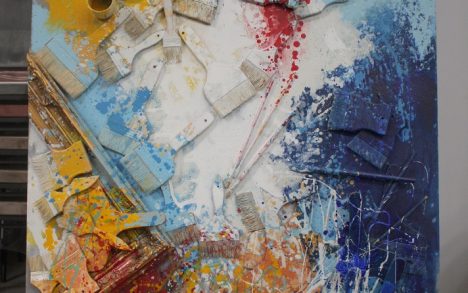 Kare design schilderij