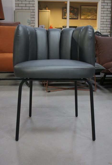 Eetkamerstoelen High Five antraciet