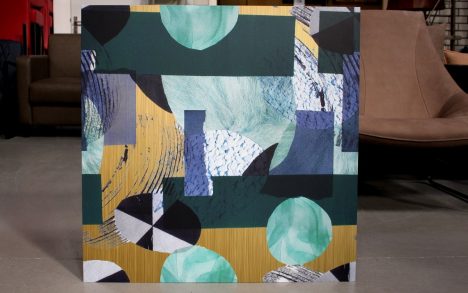 Schilderij aluminium GOLDRUSH