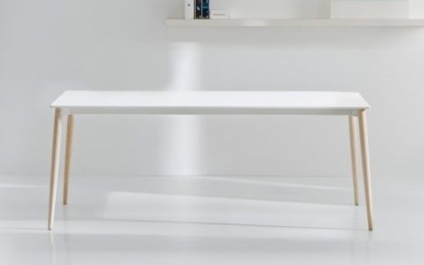 Eettafel Malmo Pedrali wit