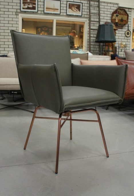Eetkamerstoel Sanne Jess Design (Royal Olive) Swivel