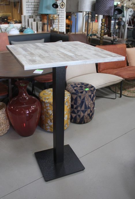 Bartafel / statafel metaal & melamine