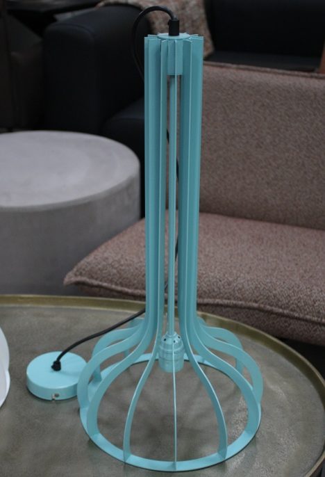 Hanglamp Cantania pastelblauw