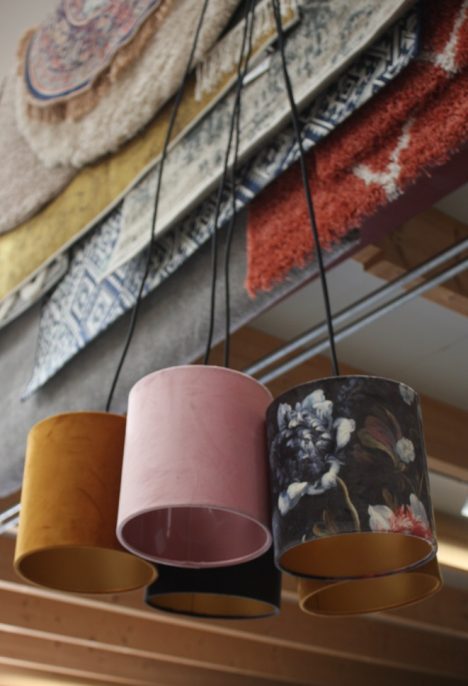 Hanglamp Qazqa velvet 5 lichts