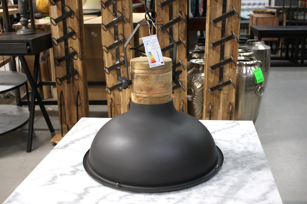 Hanglamp Kyony metaal & hout