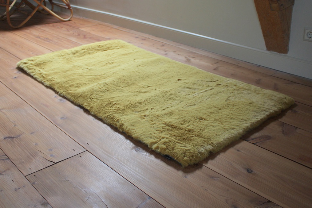 Vloerkleed Comfy Grandstone okergeel 80x150 (gratis verzending)