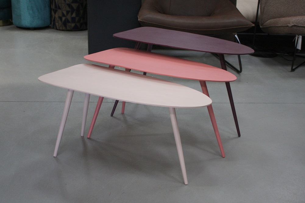 Salontafel Kiki (set van 3) aluminium (gratis verzending)