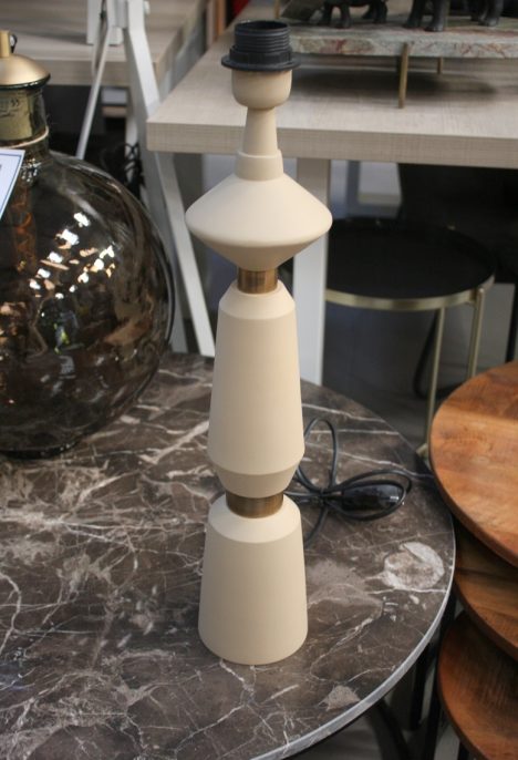 Lampvoet ILVAR beige Light & Living