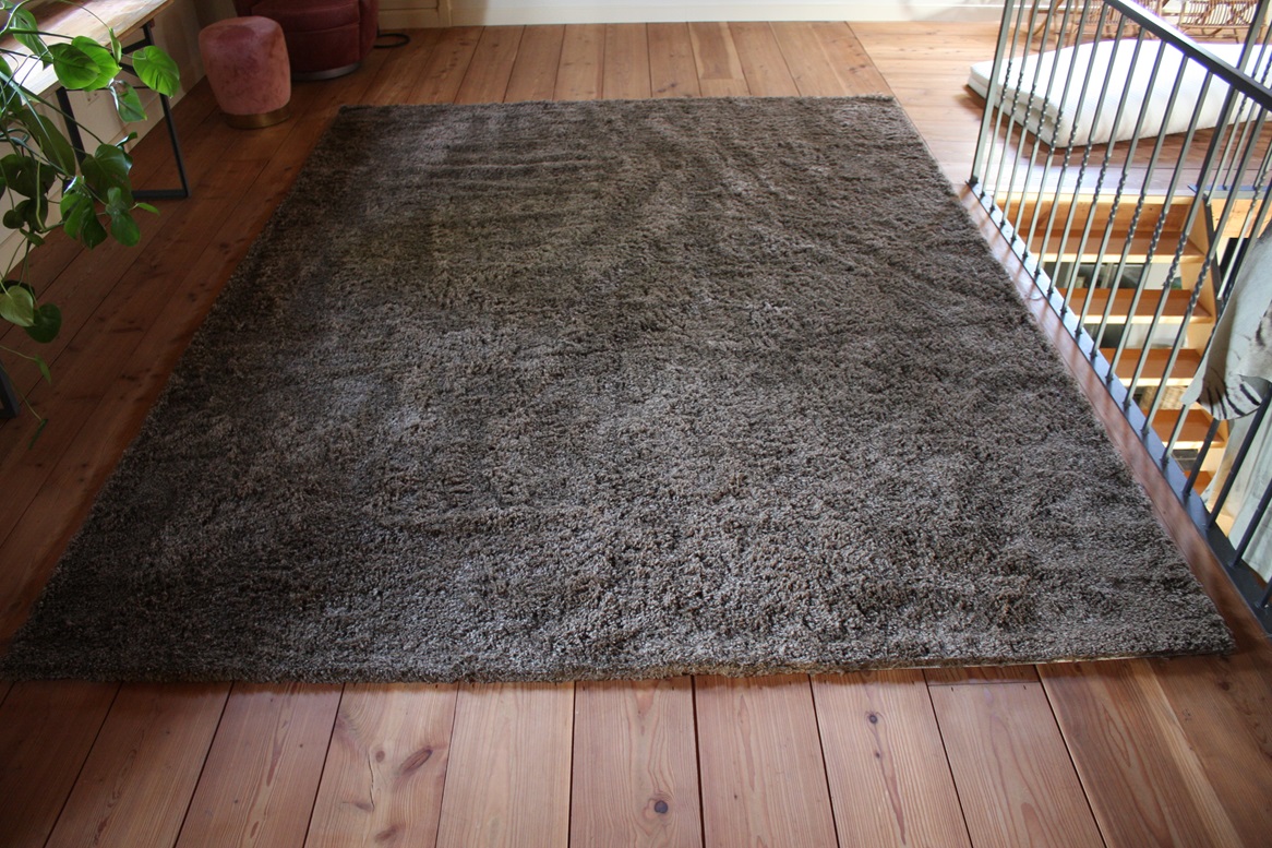 Vloerkleed Ayyildiz Fluffy Shaggy Brown 280x370