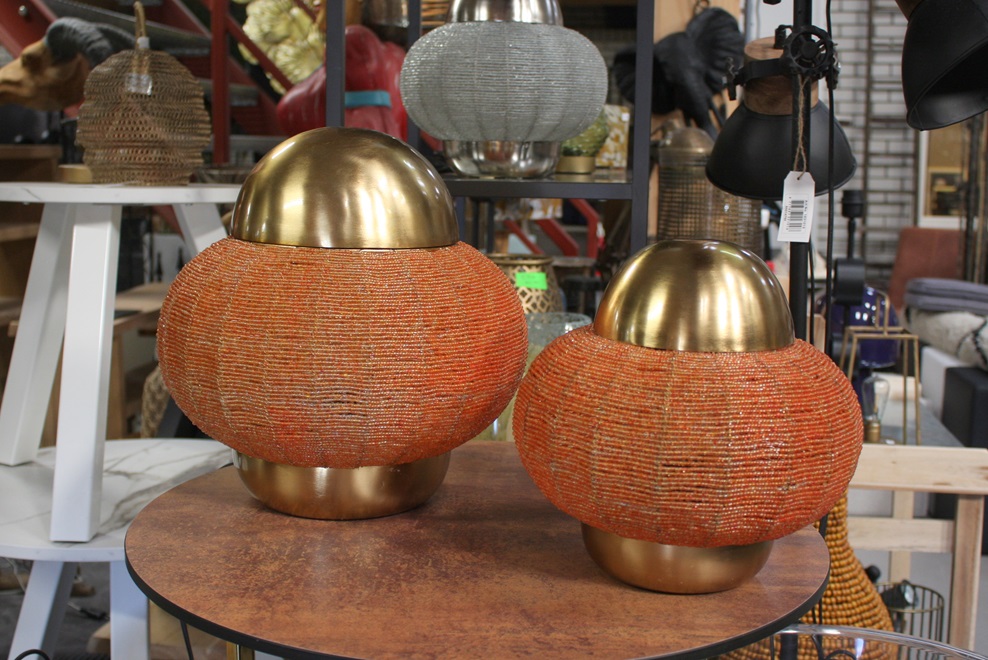 Tafellamp Cetera Light & Living oranje Ø25