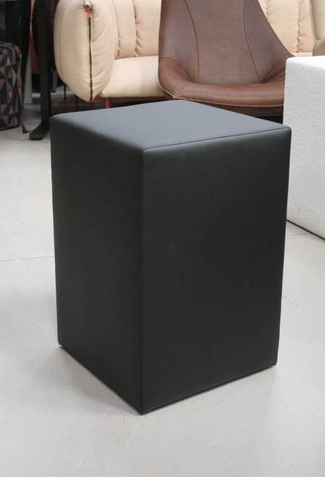 Hocker / nachtkastje leatherlook (set van 2)