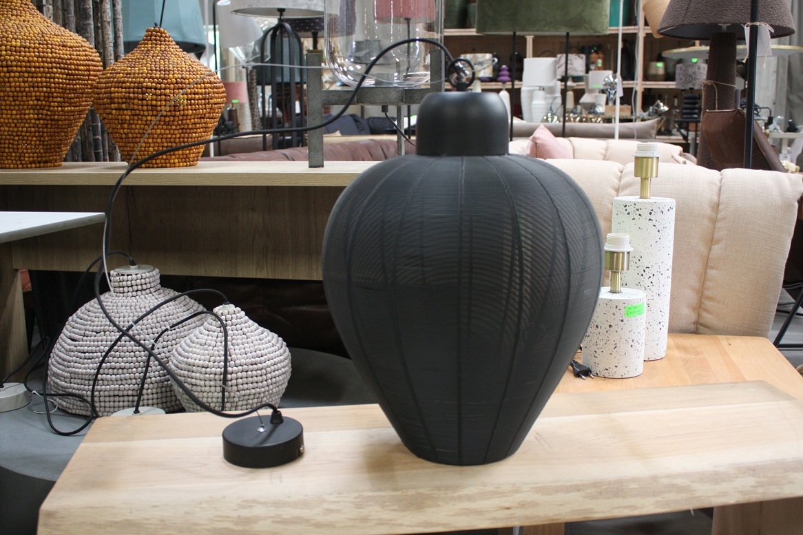 Hanglamp draadlamp zwart Ø35