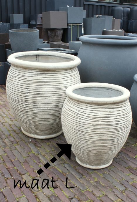 Bloempotten / buikpotten Ø49x56