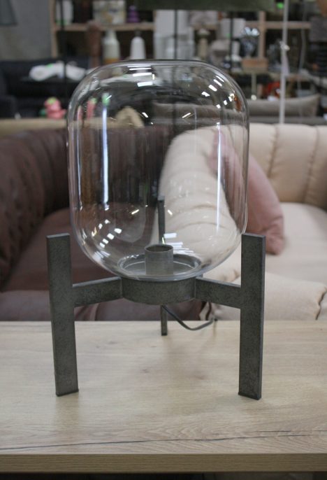 Tafellamp helder glas