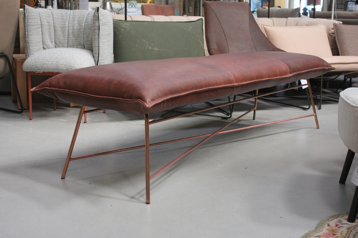 Eetkamerbank / bank Vidar Jess Design (Verkoperd & Bonanza Dark Brown)