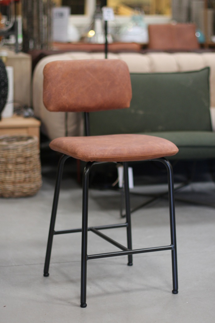 Barstoel Zipp Jess Design (Bonanza British Tan)